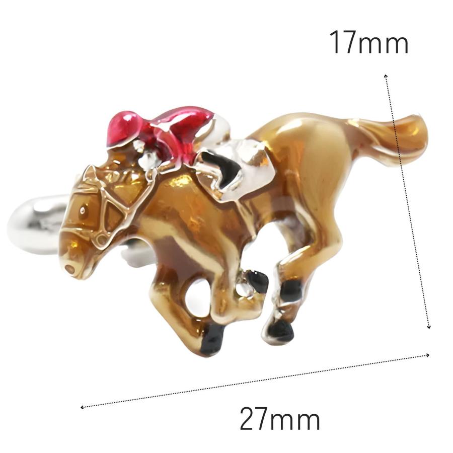 カフス カフスボタン SWANK スワンク 競馬 馬 サラブレッド カフリンクス メンズアクセサリー ニューヨーク発 ブランド |  | 01