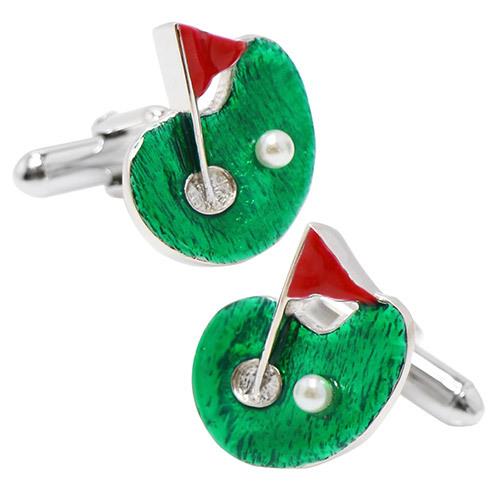 カフス カフスボタン SWANK スワンク ゴルフ ゴルフ場 グリーン カフリンクス メンズアクセサリー ニューヨーク発 ブランド |  | 01