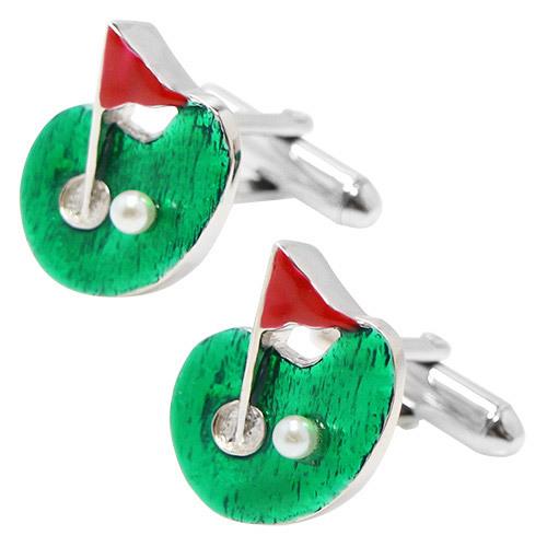 カフス カフスボタン SWANK スワンク ゴルフ ゴルフ場 グリーン カフリンクス メンズアクセサリー ニューヨーク発 ブランド |  | 02