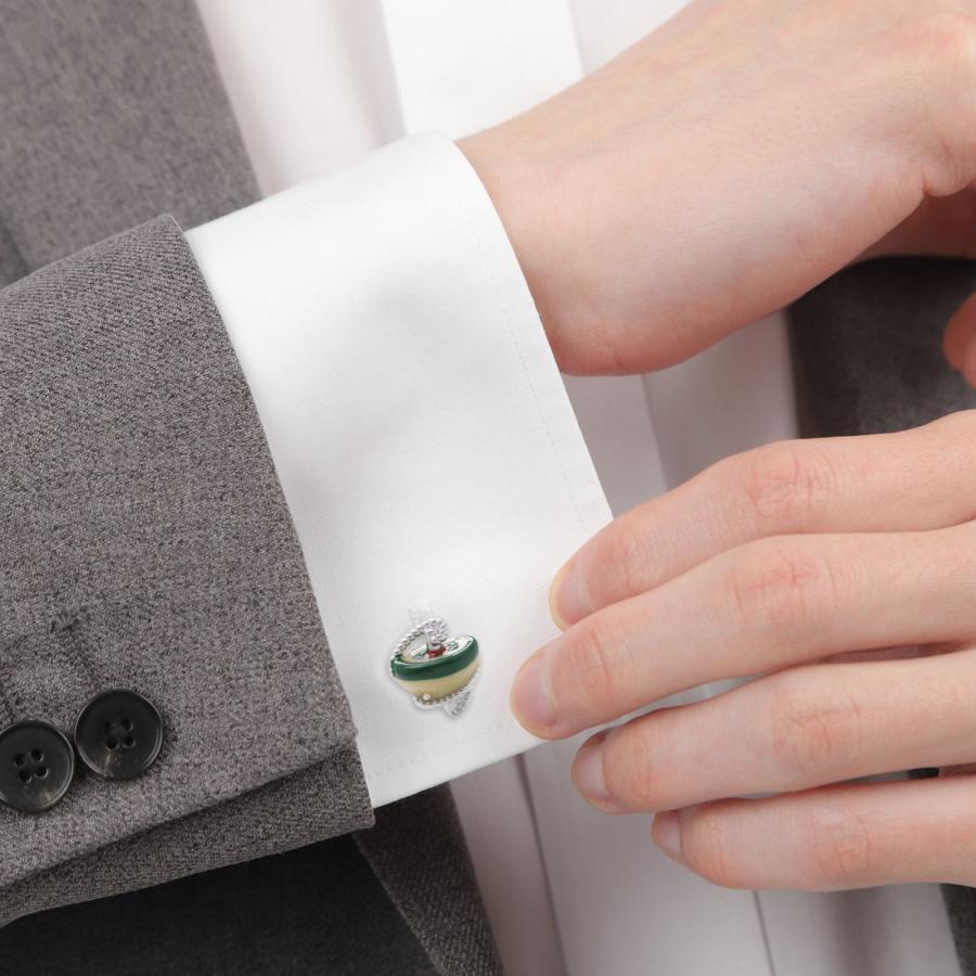 カフスボタン 和凧 駒 カフス カフリンクス メンズアクセサリー |  | 04