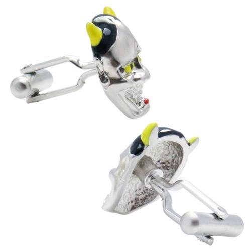 カフスボタン 般若 鬼 お面 カフス カフリンクス メンズアクセサリー |  | 03