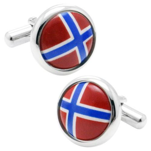 カフスボタン ノルウェー 国旗 カフス カフリンクス メンズアクセサリー |  | 02