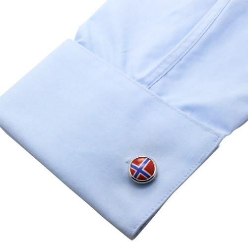 カフスボタン ノルウェー 国旗 カフス カフリンクス メンズアクセサリー |  | 04