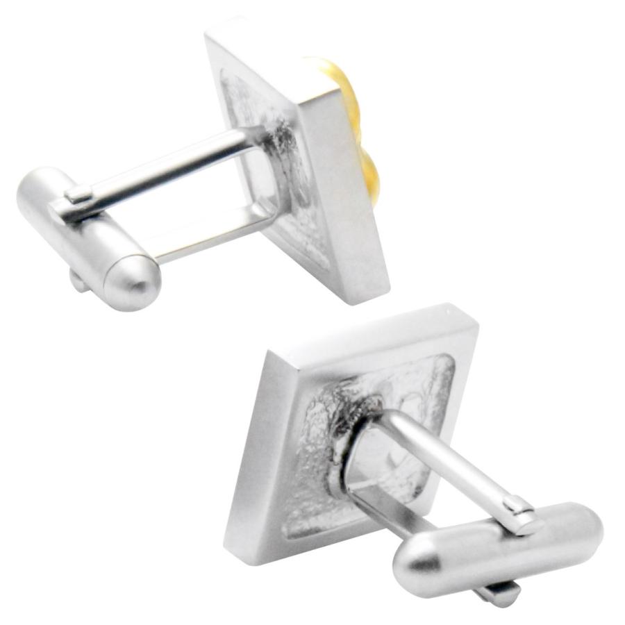 カフスボタン 小槌 ゴールド カフス カフリンクス メンズアクセサリー |  | 02