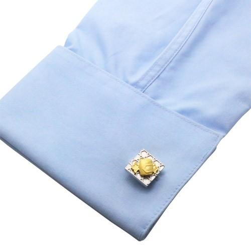 カフスボタン 小槌 ゴールド カフス カフリンクス メンズアクセサリー |  | 03