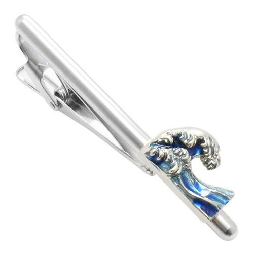 SWANK スワンク 神奈川沖浪裏 波涛 カフス ネクタイピン セット カフスボタン カフリンクス タイバー タイクリップ |  | 05