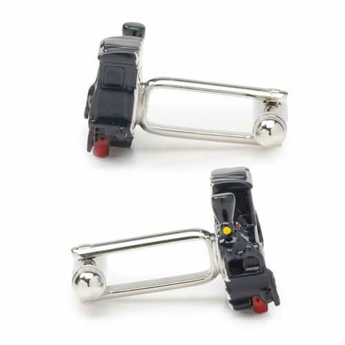 ALTR/EGO カフスボタン カフス 3D 蒸気機関車 汽車 列車 カフリンクス |  | 02