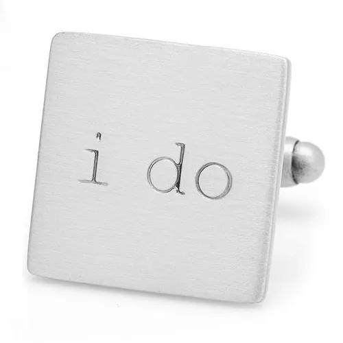 カフス カフスボタン 結婚式 ウェディング 結婚の誓いの言葉 I do カフリンクス |  | 02