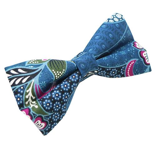 蝶ネクタイ トロピカル ブルー アジアンフラワー The Chonabod オリジナル ボウタイ |  | 01