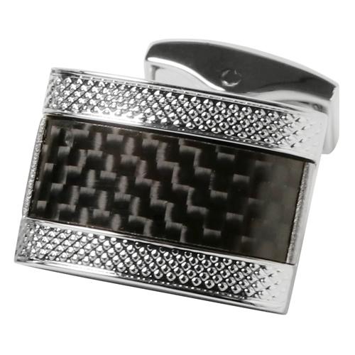 タテオシアンカフス　Dシェイプシリーズ TATEOSSIAN タテオシアン カーボンファイバー Dシェイプ グレー