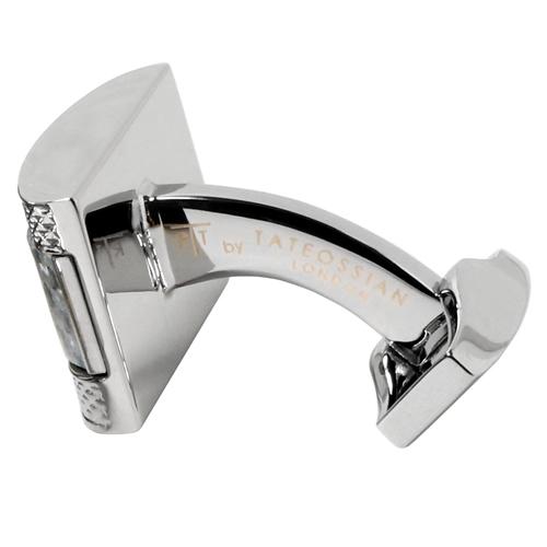 TATEOSSIAN（タテオシアン） カーボンファイバーーDシェイブカフス カフス タテオシアン カーボンファイバー Dシェイプ グレー