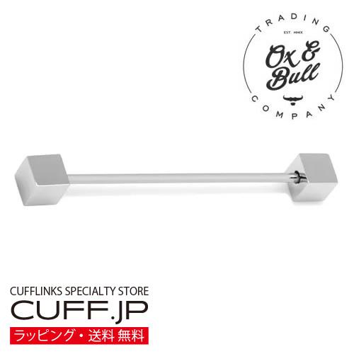 Ox and Bull カラーバー カラーピン シルバー ステンレス スクエア ピンホールピン | 