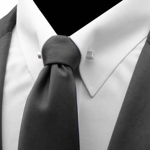 Ox and Bull カラーバー カラーピン シルバー ステンレス スクエア ピンホールピン |  | 04