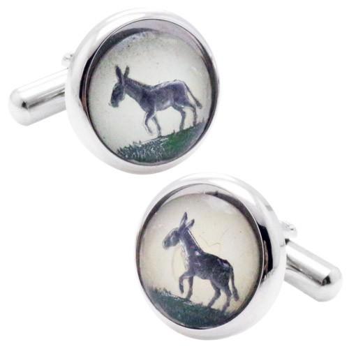 カフスボタン ビンテージ ロバ カフス カフリンクス メンズアクセサリー |  | 02