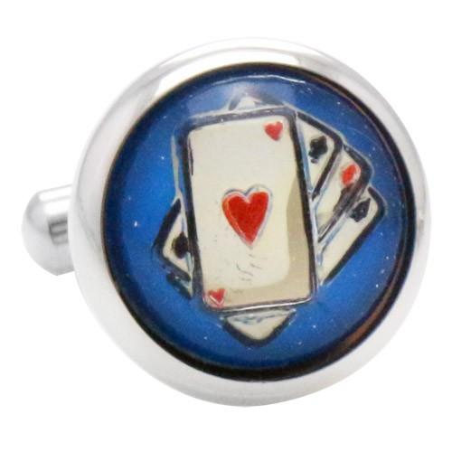 カフスボタン ビンテージ トランプ カフス カフリンクス メンズアクセサリー |  | 01