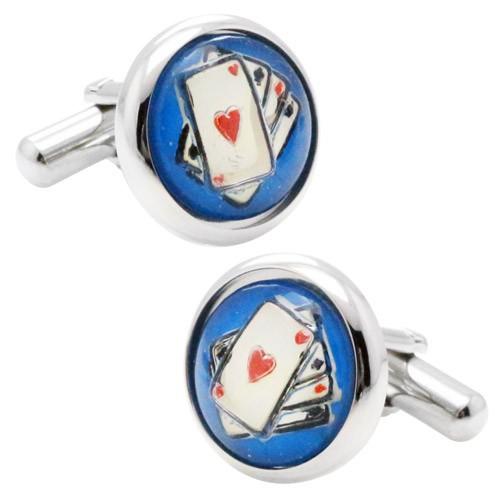 カフスボタン ビンテージ トランプ カフス カフリンクス メンズアクセサリー |  | 02