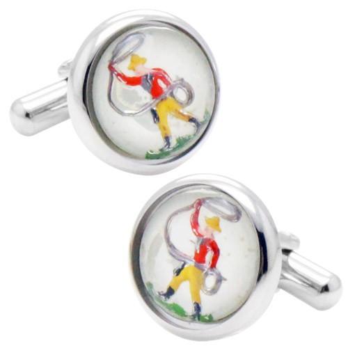 カフスボタン ビンテージ カウボーイ カフス カフス カフリンクス メンズアクセサリー |  | 02