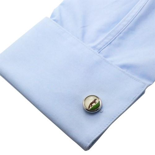 カフスボタン ビンテージ キツネ オオカミ カフス カフリンクス メンズアクセサリー |  | 03