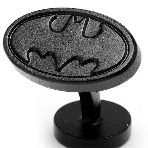 カフス カフスボタン Batman サテンブラック バットマン ロゴ カフリンクス |  | 02