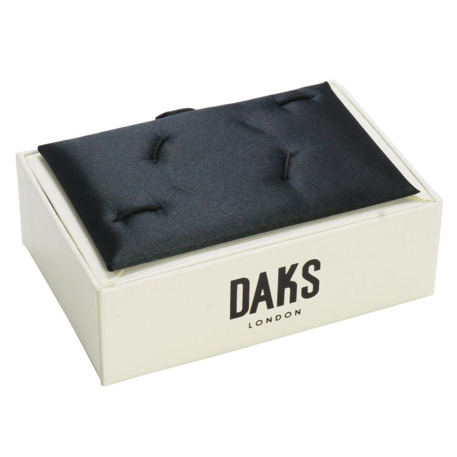 ダックス DAKS カフスボタン ネクタイピン セット オニキス ストーン