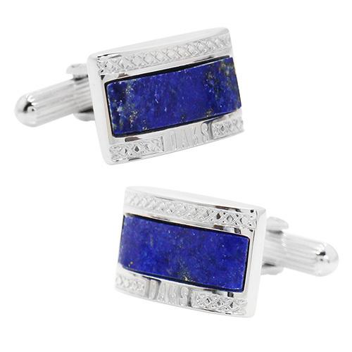 ダックス DAKS カフスボタン ネクタイピン セット ラピスラズリ