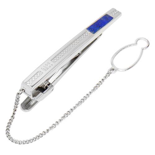 ダックス DAKS カフスボタン ネクタイピン セット ラピスラズリ 