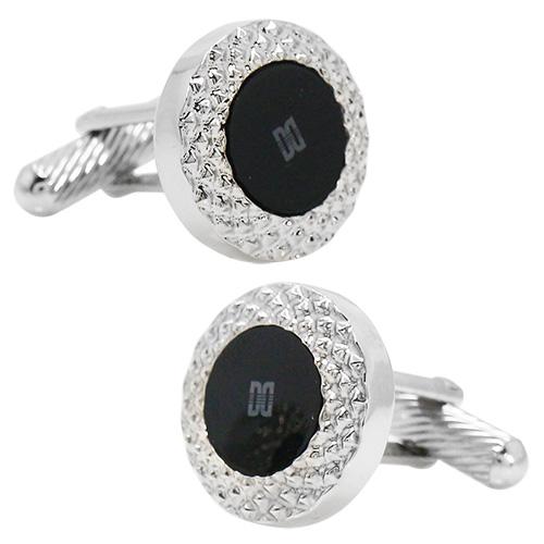 ダックス DAKS カフス カフスボタン ラウンド オニキス カフリンクス |  | 01