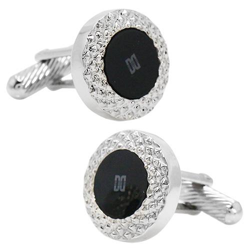 ダックス DAKS カフスボタン ネクタイピン セット ラウンド オニキス