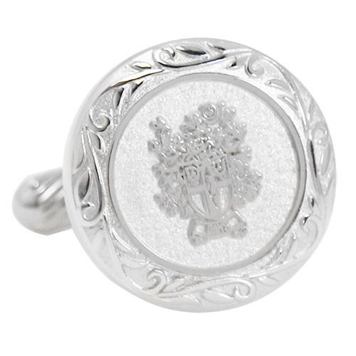 ダックス DAKS カフスボタン ネクタイピン セット シルバー ラウンド 紋章 カフス カフリンクス タイバー タイクリップ |  | 02