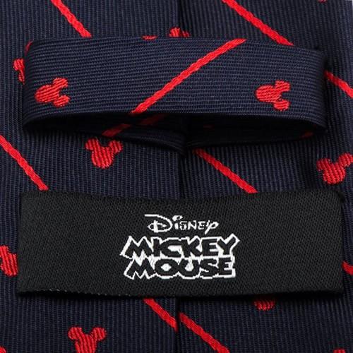 ディズニー ミッキー ネクタイ ミッキーマウス ネイビー ピン