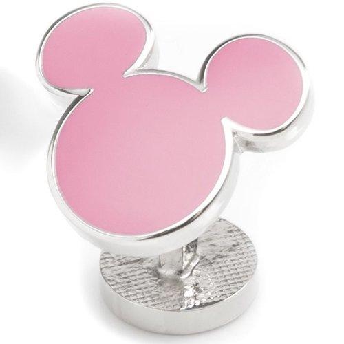 ディズニーミッキーマウス カフス シルエット ピンク カフスボタン Disney カフリンクス |  | 02