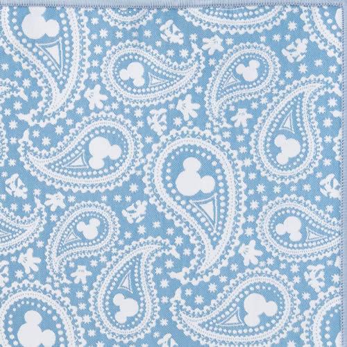 Disney ミッキー ティール ペイズリー ネクタイ ポケットチーフ セット |  | 05