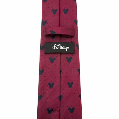 ディズニー ミッキー ネクタイ ネクタイピン セット レッド ピン