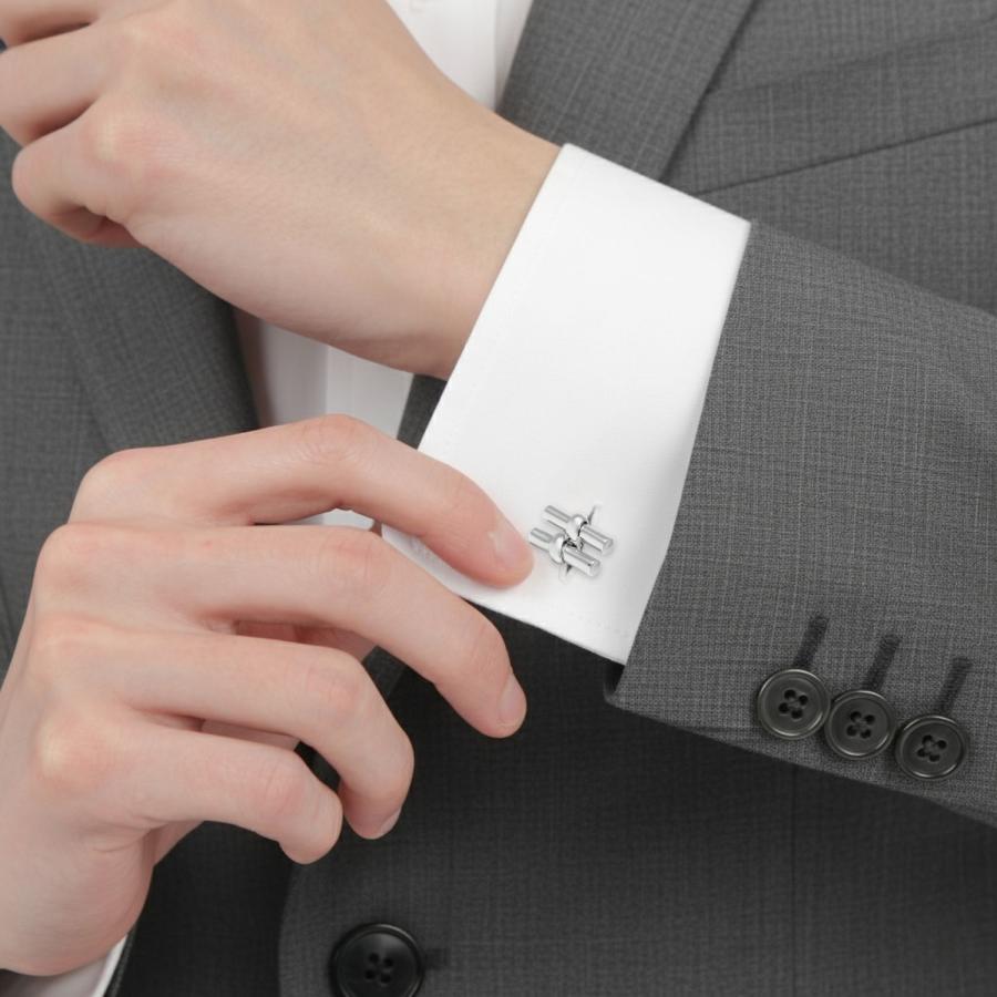 elizabeth parker エリザベスパーカー ダブルバー リング カフス カフスボタン カフリンクス |  | 06