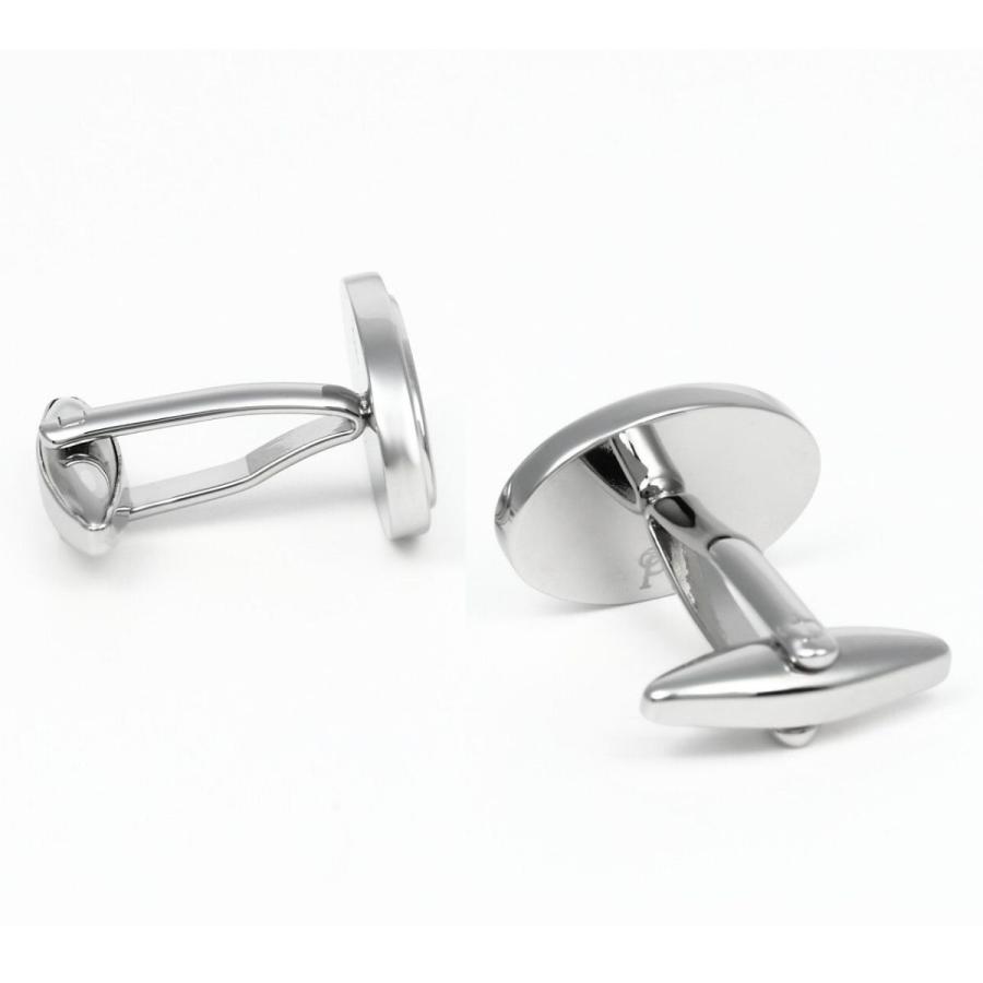 elizabeth parker エリザベスパーカー シルバー クラシック オーバル カフス ネクタイピン セット |  | 04