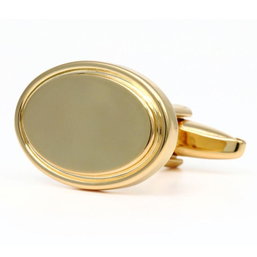 elizabeth parker エリザベスパーカー ゴールド クラシック オーバル カフス カフスボタン カフリンクス |  | 03