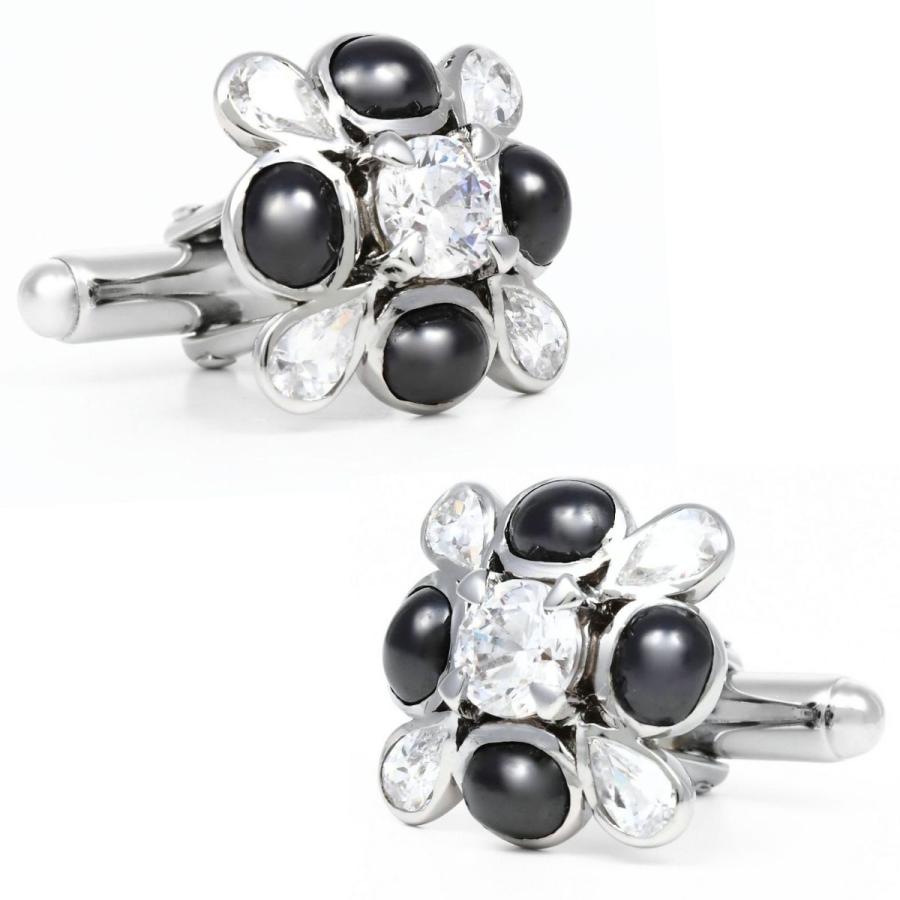 elizabeth parker エリザベスパーカー フラワー クリスタル カフス カフスボタン カフリンクス |  | 01