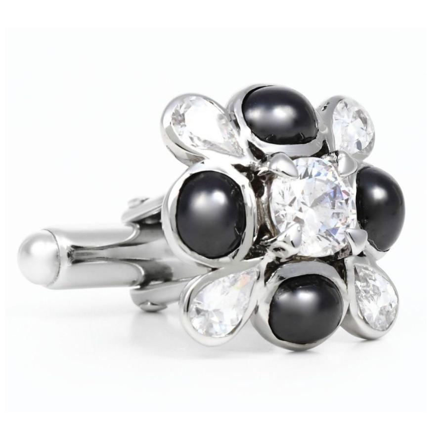 elizabeth parker エリザベスパーカー フラワー クリスタル カフス カフスボタン カフリンクス |  | 02