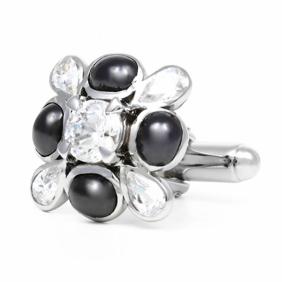 elizabeth parker エリザベスパーカー フラワー クリスタル カフス カフスボタン カフリンクス |  | 03