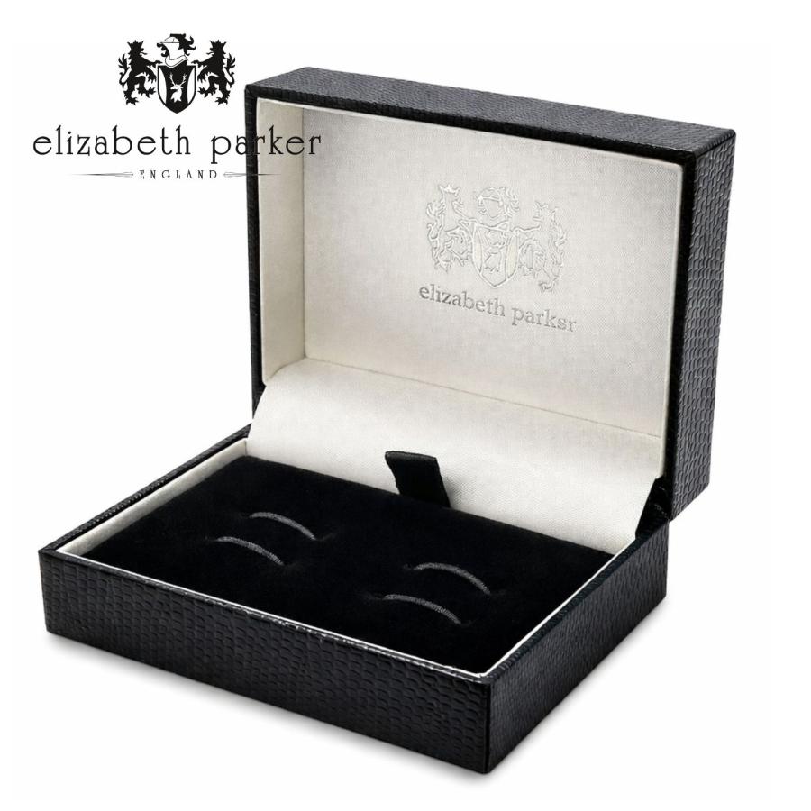 elizabeth parker エリザベスパーカー シルバー ダブルエンド ノット  カフス カフスボタン カフリンクス |  | 07