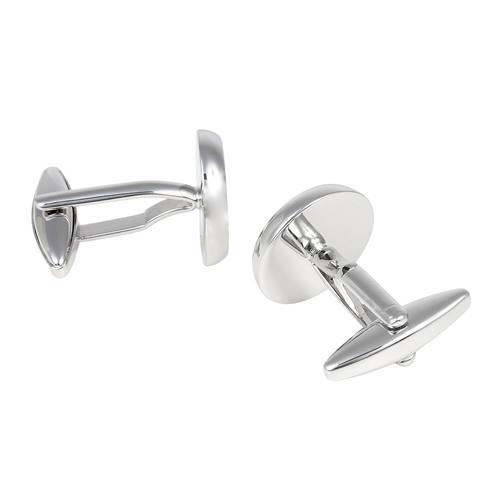 elizabeth parker エリザベスパーカー シルバー ラウンド サテン フィニッシュ カフス カフスボタン カフリンクス |  | 04