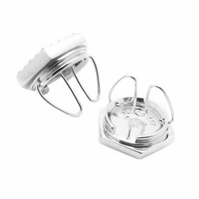 エヴァンゲリオン ボタンカバー NERV ロゴ 2個セット ヱヴァンゲリヲン × SWANK スワンク メンズアクセサリー |  | 02