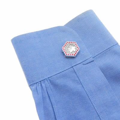 エヴァンゲリオン ボタンカバー NERV ロゴ 2個セット ヱヴァンゲリヲン × SWANK スワンク メンズアクセサリー |  | 03