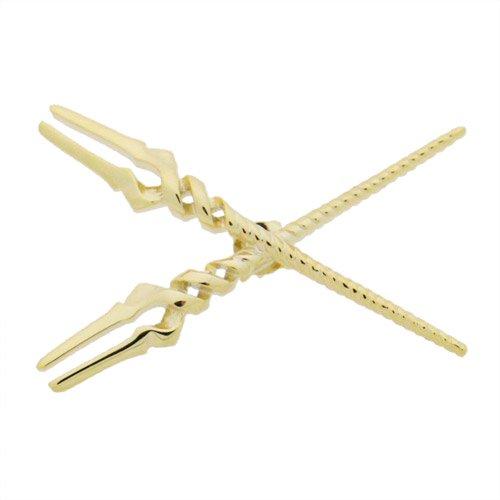 エヴァンゲリオン ピンズ ラペルピン ロンギヌスの槍 クロス ゴールド エヴァンゲリヲン × SWANK スワンク メンズアクセサリー |  | 04
