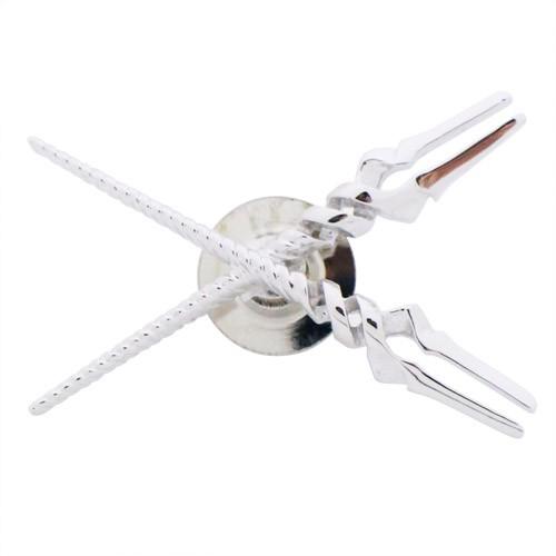 エヴァンゲリオン ピンズ ラペルピン ロンギヌスの槍 クロス シルバー エヴァンゲリヲン × SWANK スワンク メンズアクセサリー |  | 01