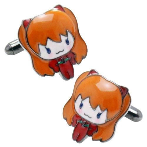 エヴァンゲリオン カフス＆タイピン セット EVA MICRO MACRO アスカ エヴァンゲリヲン × SWANK スワンク メンズアクセサリー |  | 02