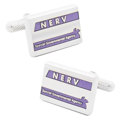 ヱヴァンゲリヲン カフス カフスボタン エヴァンゲリオン × SWANK NERV パープル カフリンクス メンズアクセサリー |  | 01