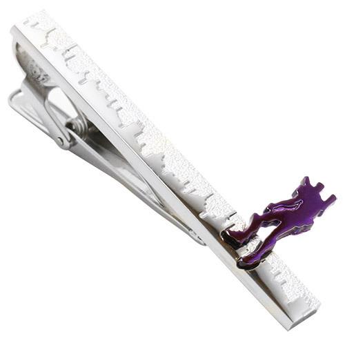 エヴァンゲリオン × SWANK 初号機 パープル シルバー ネクタイピン タイバー タイクリップ スワンク メンズアクセサリー |  | 03