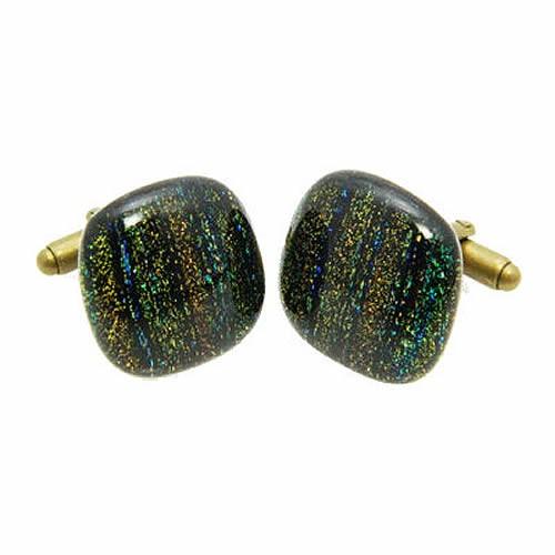 カフス カフスボタン ガラス オリジナル 手作り Apple shower カフリンクス |  | 02