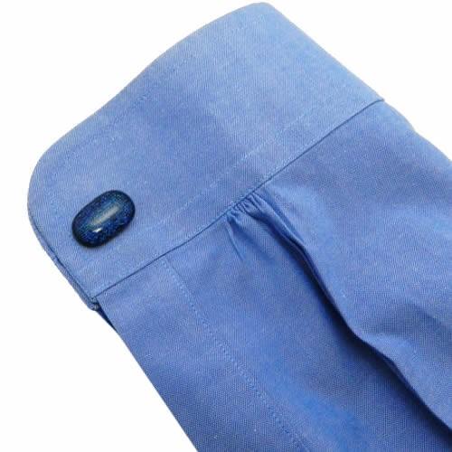 カフス カフスボタン ガラス オリジナル 手作り Blue falls 青い滝 カフリンクス |  | 05